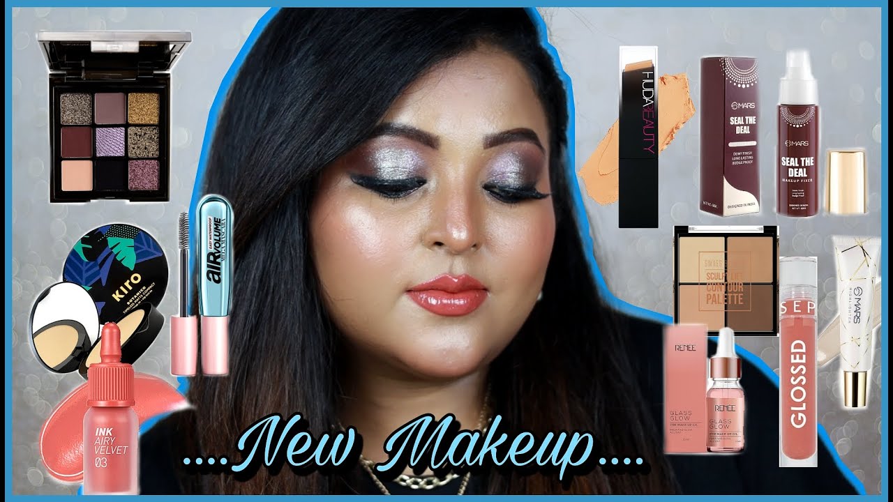 TRYING NEW MAKEUP|| Nykaa Sale Try on Haul ||HUDA BEAUTY/MARS/KIRO/RENEE/SEPHORA/PERIPERA & lot more