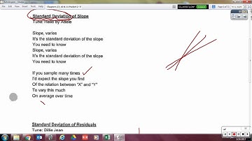 Chapter 27 Notes, Part 1 AP Statistics 2017