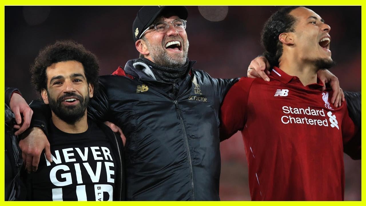 Mohamed Salah Wore A "Never Give Up" T-Shirt At Anfield - YouTube