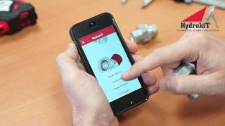 Hydrokit définition de raccords application smartphone