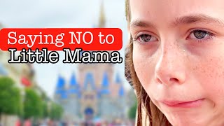 Saying NO to LITTLE MAMA for 24 Hours!😬