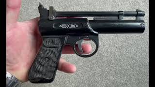 Webley Junior MKII .177 Air Gun Pistol.