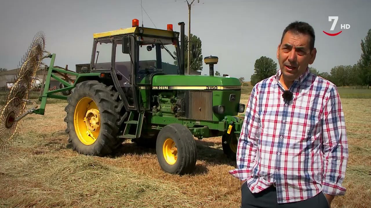 Víctor García no tiene un tractor muy antiguo, pero es el que mejor trabaja | Agro en acción