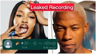 Leaked Recording between Pcee and Uncle Waffles💔