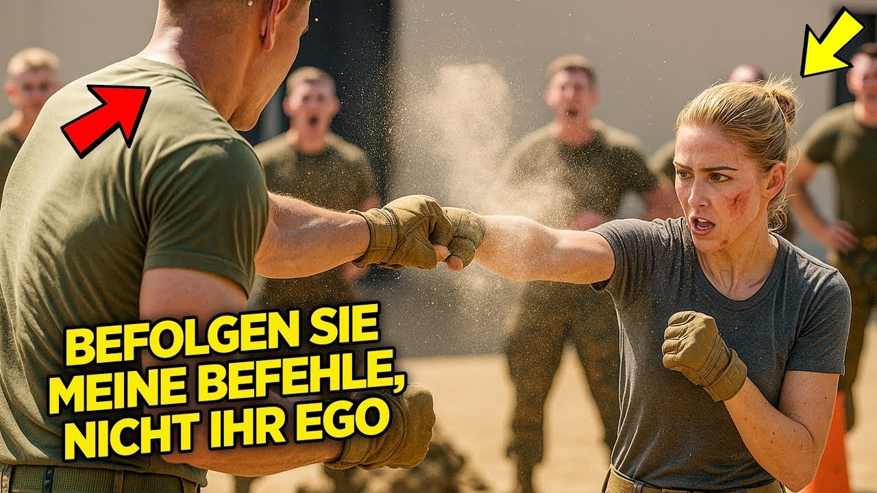 Er wollte sie schlagen, doch sie besiegte ihn in Sekunden vor 282 Soldaten – völlig unerwartet!!!