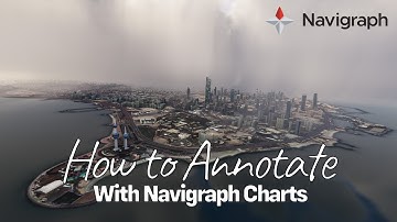 #navigraph Charts | How to Use the Brilliant Annotations Feature