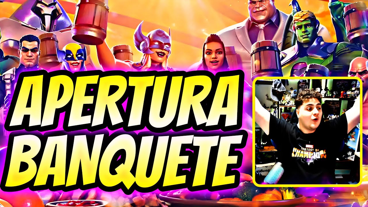 APERTURA BANQUETE 2025! | Vamos a por Hulkling y Scorpion! | +30K RUNAS! | Tendremos suerte? | MCOC