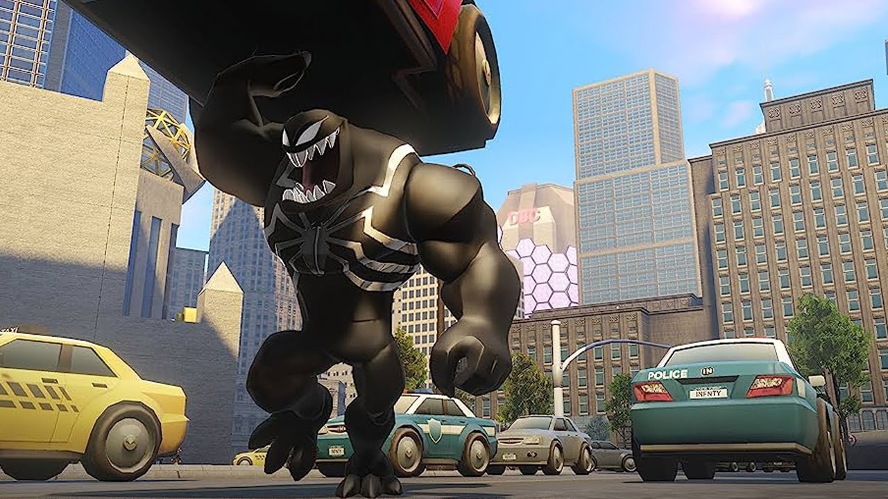 Playing as Venom in Disney Infinity 2.0 (PC)