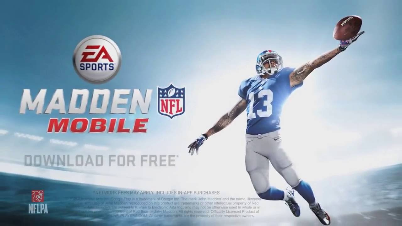 Madden NFL Mobile - трейлер, The games book (iOS, Android)
