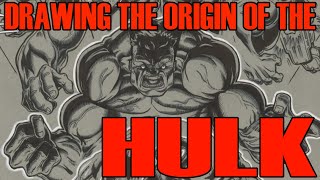 Drawing The Origin Of The Hulk Lets Draw The History And My Favorite Battles Of The Hulk