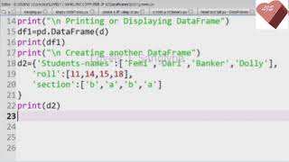 #class 12#informatics practices -# DataFrame : adding rows into a DataFrame -append() ,concat()