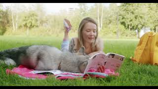 Girl and Dog Playing Game / Girl Love Dog / Short Animal Entertainment screenshot 4