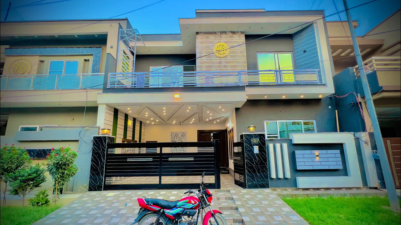 7 marla house design in Pakistan house for sale in Faisalabad Eden