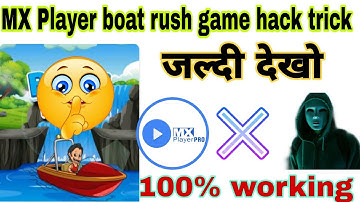 MX Player boat rush game hack trick | MX Player game hack trick | boat rush game hack trick