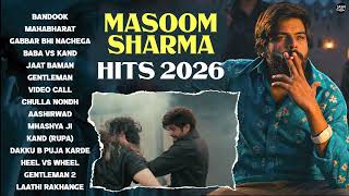 Masoom Sharma Hit Songs 2026💣| Top Haryanvi Songs Jukebox 2026 | Bandook, Mahabharat, Baba Vs Band