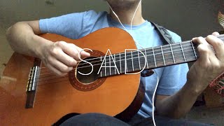 SAD - xxxtentacion guitar cover by Matthew Herrador