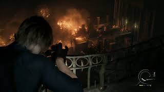Resident Evil Requiem - Leon Care Center Courtyard: Rescue Grace: Classic 70 Sniper Rifle Rooftops