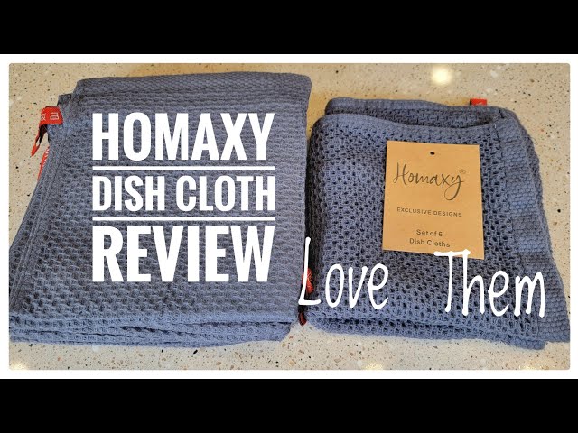 Top Rated / Best Selling Dish Cloths HOMAXY Kitchen Dish Cleaning