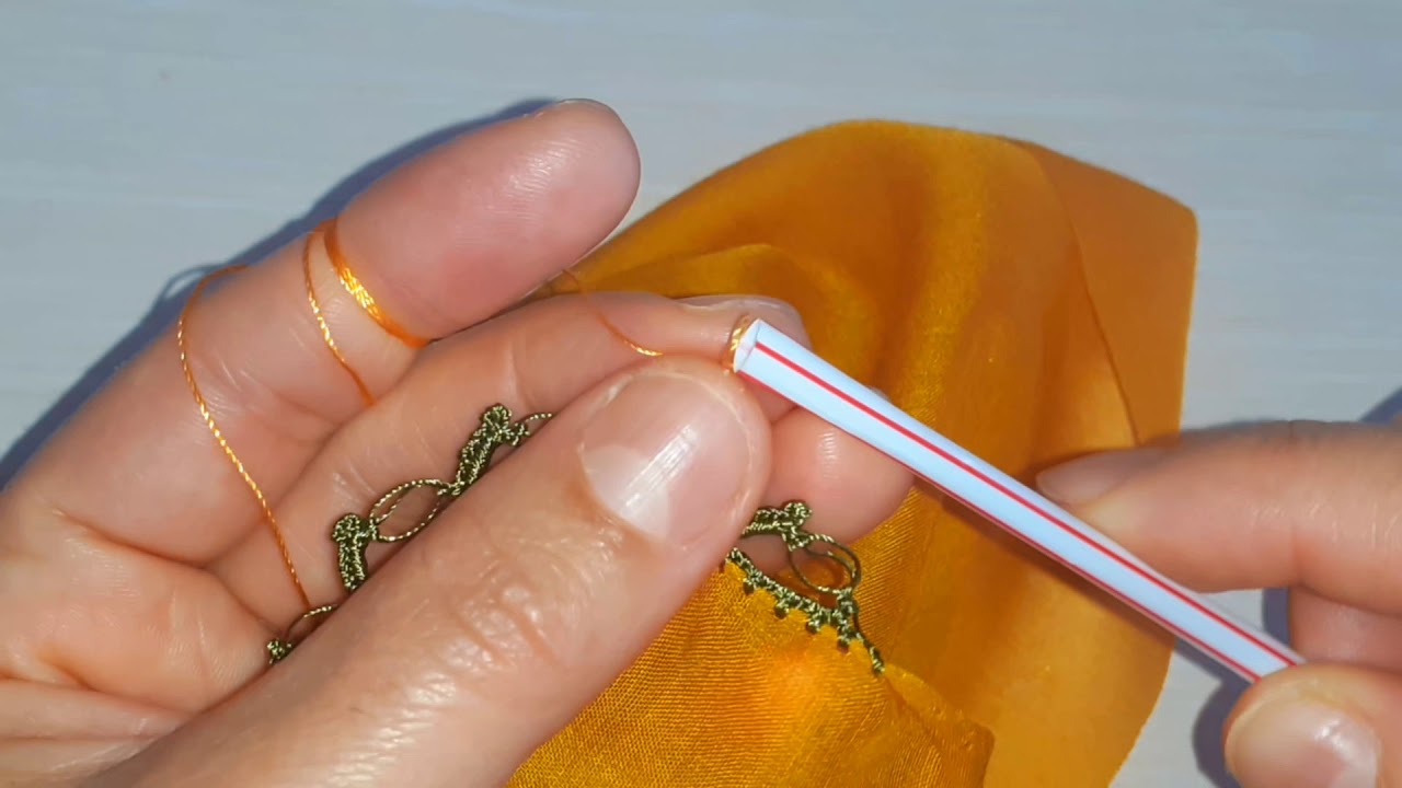 🌻sadece 👉pipet 👈ile yapılan tığ oyası modeli kesinlikle denemenizde fayda var