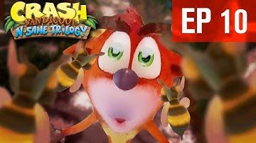 NOT THE BEES! | Crash Bandicoot 2: Cortex Strikes Back (N. Sane Trilogy) - EP 10