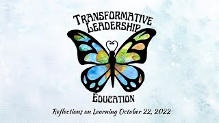 TLE: Reflections On Learning community meeting