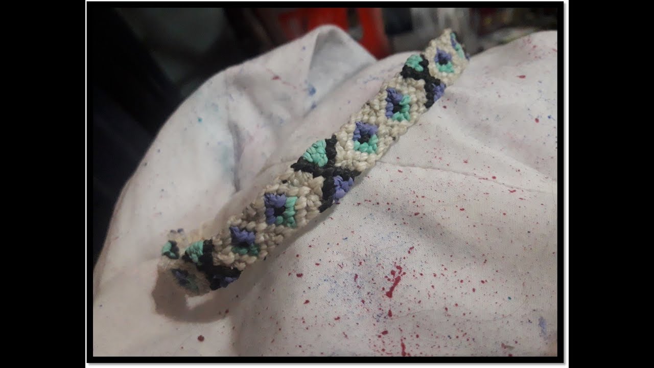 // Tutorial de Gargantilla en Macramé //