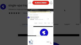 Microfrontends: Add Chrome Extension for single spa microfrontends #Shorts