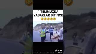 Yasaklar Kalkınca Anlık Polisler #Shorts