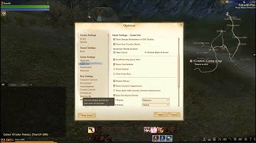 ArcheAge Game Settings & Options