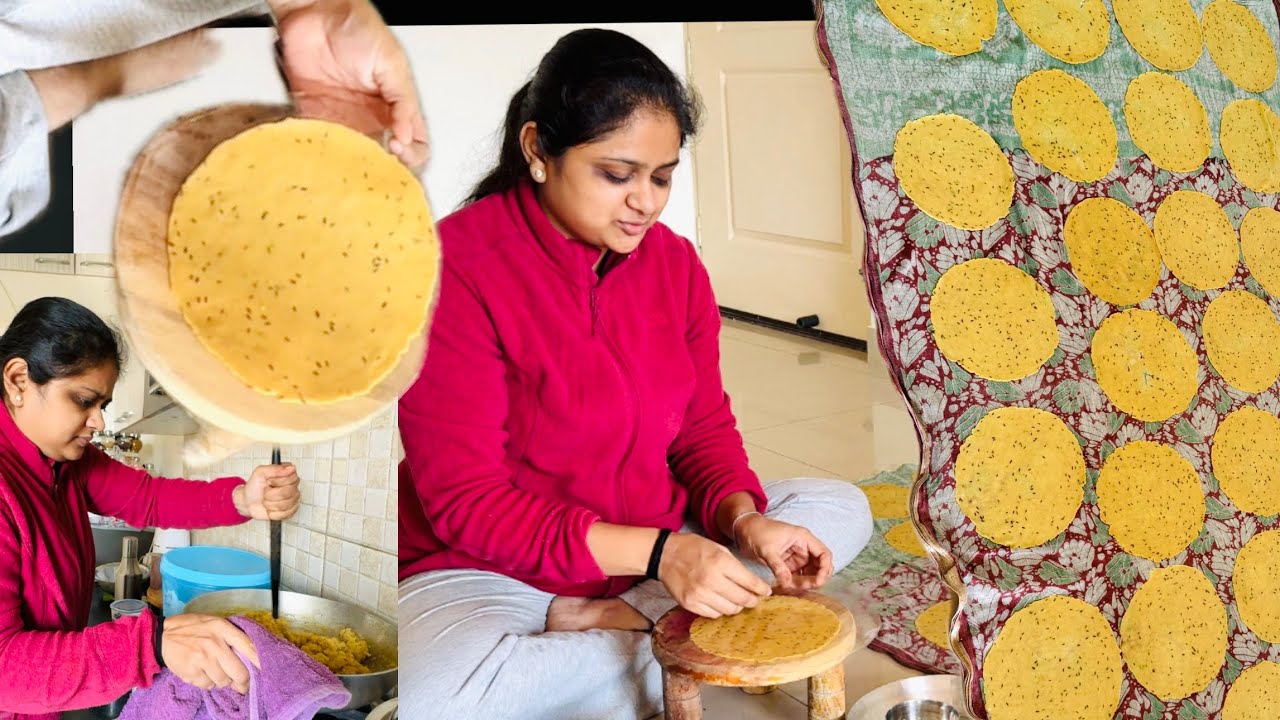 Khichiya Papad Banaye thandi ke special | Ghav na lot na papad