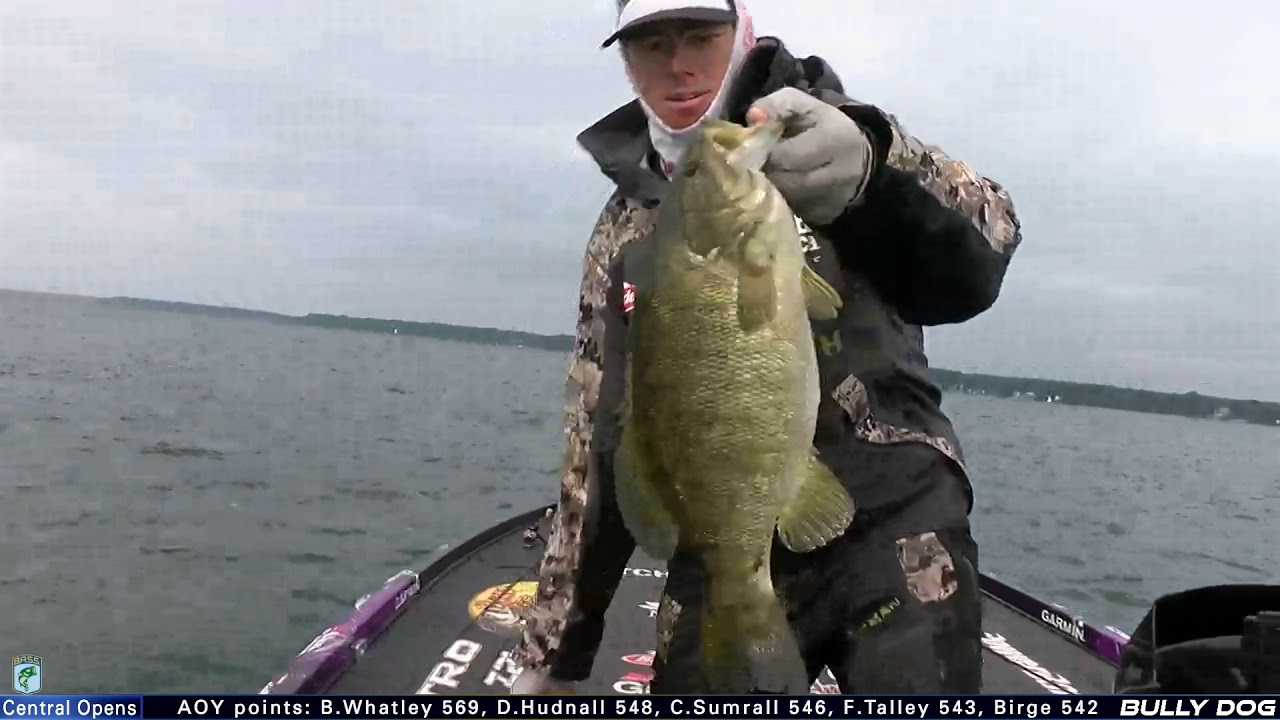 bass fishing at night Josh Bertrand's winning day at St. Lawrence