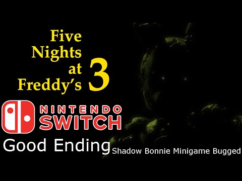 Everything FNaF!!🎄❄️ on X: The original mobile release of Five Nights at  Freddy's 3 had simplified versions of the minigames needed for the good  ending. They were more linear with no jump