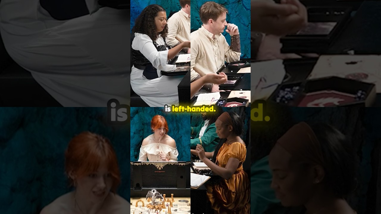 The Best D&D Table Setup for Every Player (Lefty or Righty) 