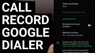 Magisk Module Adds Call Recording Features to Google Dialer App screenshot 5