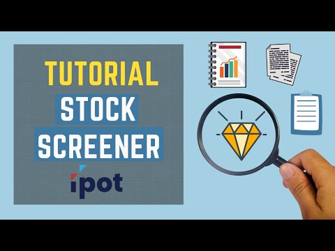 STOCK SCRENEER SAHAM DI IPOT (TOOL & ANALYSIS )