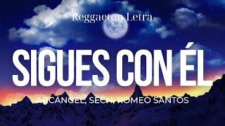 Arcangel X Sech X Romeo Santos - Sigues Con Él Remix (Letra\/Lyrics)