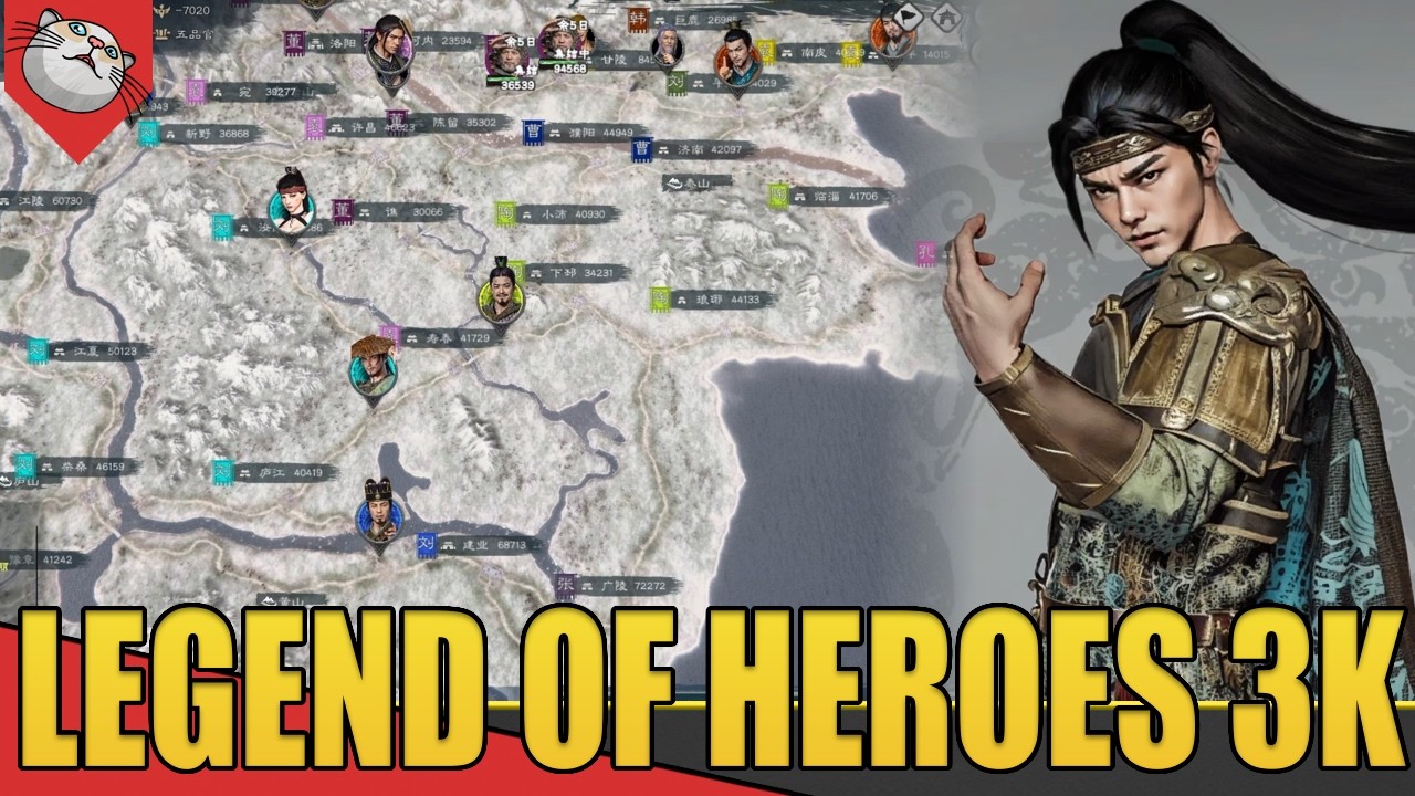 De CAMPONES a IMPERADOR DA CHINA - Legend of Heroes Three Kingdoms