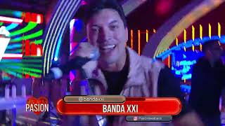 Video thumbnail of "Banda XXI en vivo en Pasión de Sábado 08 07 2023 Parte 1"