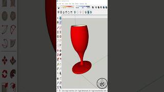 #sketchuptutorial #sketchup2021 #sketchuponline #sketchup wine glass #sketchupplugins