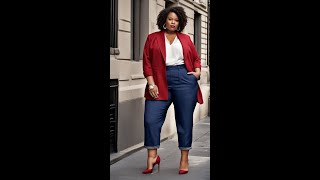 Everyday Elegance: Plus-Size Outfits Inspired by New York Street Fashion 2023 🌆👗✨