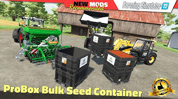 FS22 | ProBox Bulk Seed Container - Farming Simulator 22 New Mods Review (2K 60Hz)