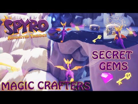 MAGIC CRAFTERS HIDDEN SECRET LAST 10 GEMS | Spyro Reignited Trilogy