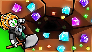 Mining EVERYTHING in Roblox Dig!