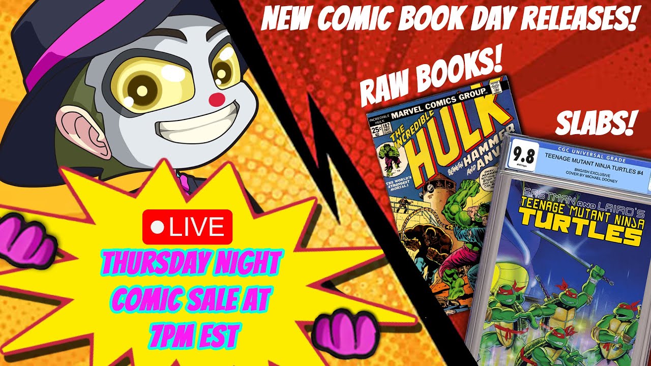 🚨Thursday Night Comic Claim Sale 7PM EST🚨