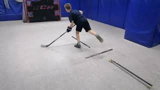 KHV#249 В зале хоккеисты работают не меньше чем на льду. Работа над техникой с dmitri2khockey в Уфе