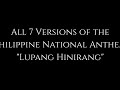 Sing With DK Lupang Hinirang Philippine National Anthem All 7 Versions