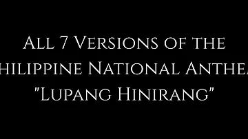 Sing with DK - Lupang Hinirang - Philippine National Anthem - All 7 Versions