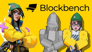 Low-Poly Killjoy Valorant | Blockbench Timelapse