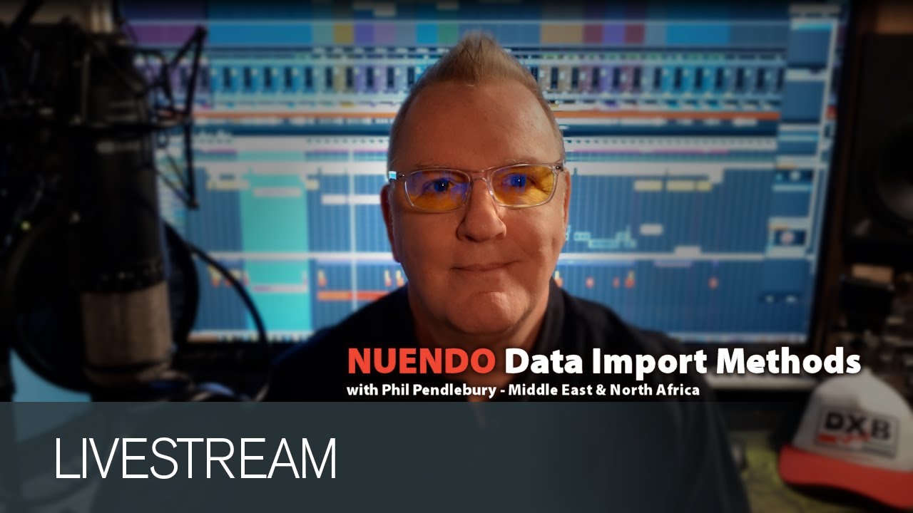 Nuendo Data Import Methods | Nuendo Livestream
