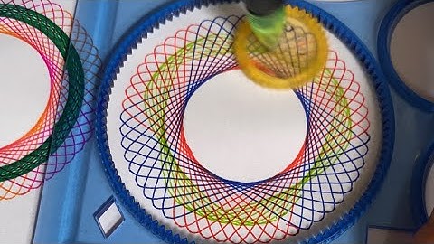 Spirograph Designs | Magic ruler | Big wisdom |#viral #shortsvideo #trending #2024 #spirograph #art